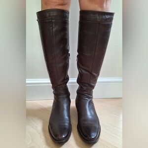 Zara Genuine Leather Boots